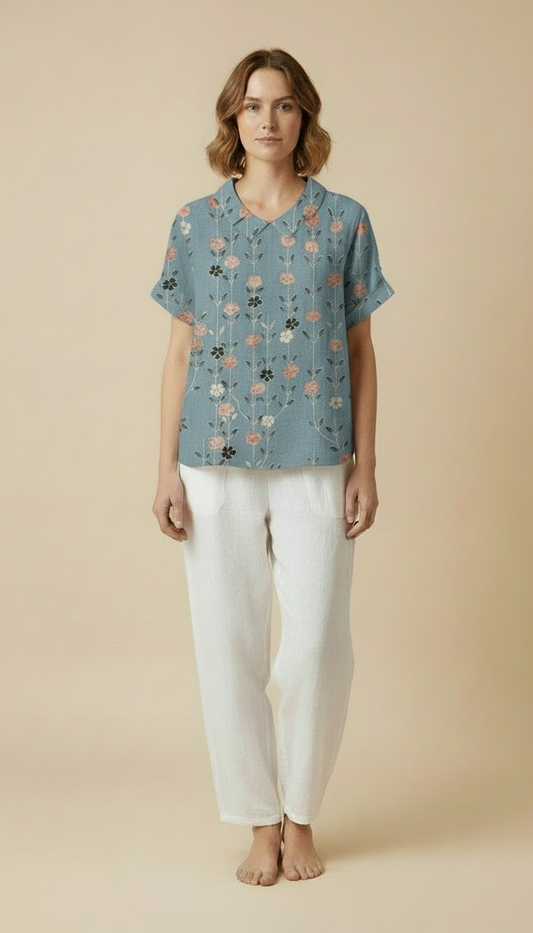 Floryn™ - Floral Blouse