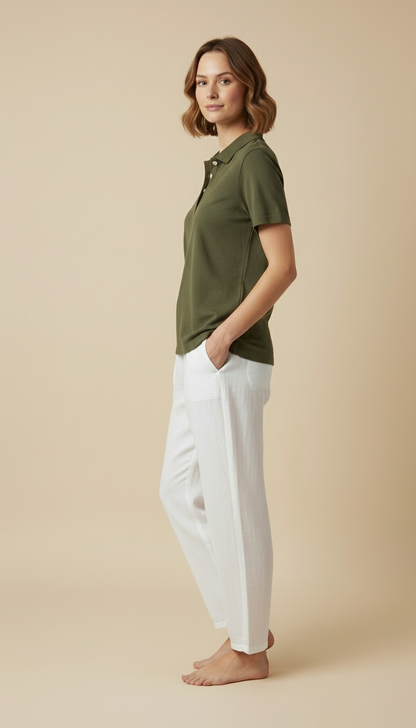 Aksana™ - Comfortable Women's Polo Shirt With Soft Fabric