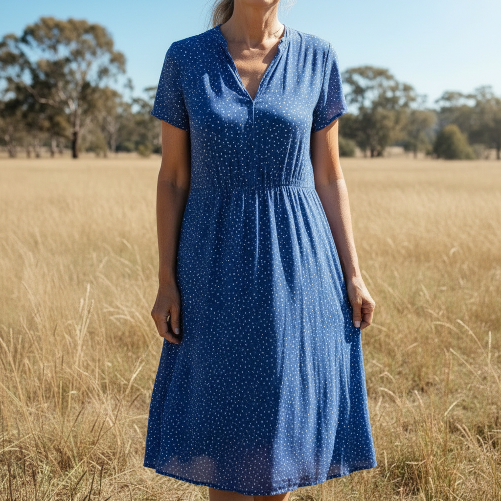 Sienna™ -  Figure Flattering Summer Dress