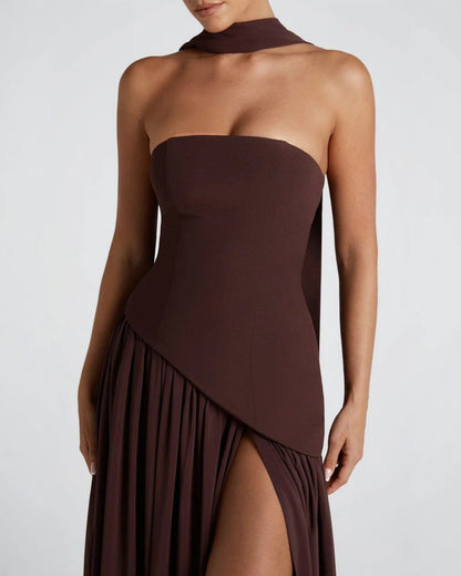 Grace™ | Chic Slit Maxi Dress