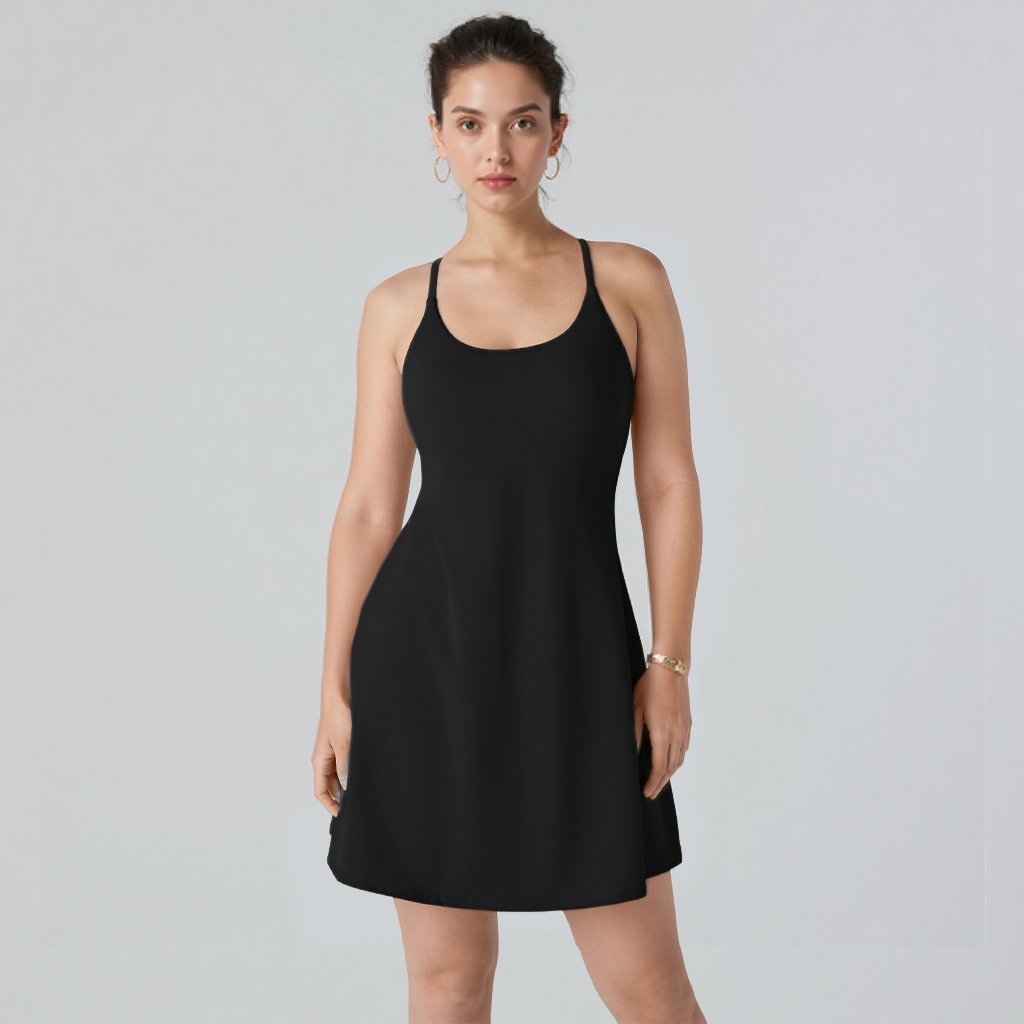 Olivia™ The Ultimate Tummy Control Backless Active Dress