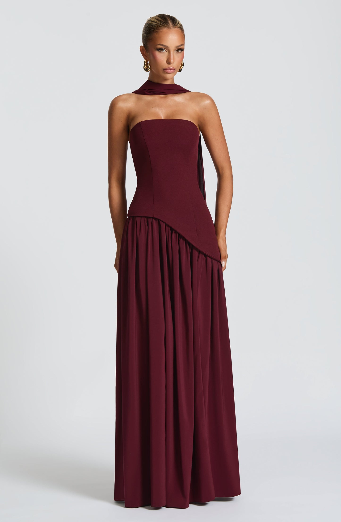 Grace™ | Chic Slit Maxi Dress
