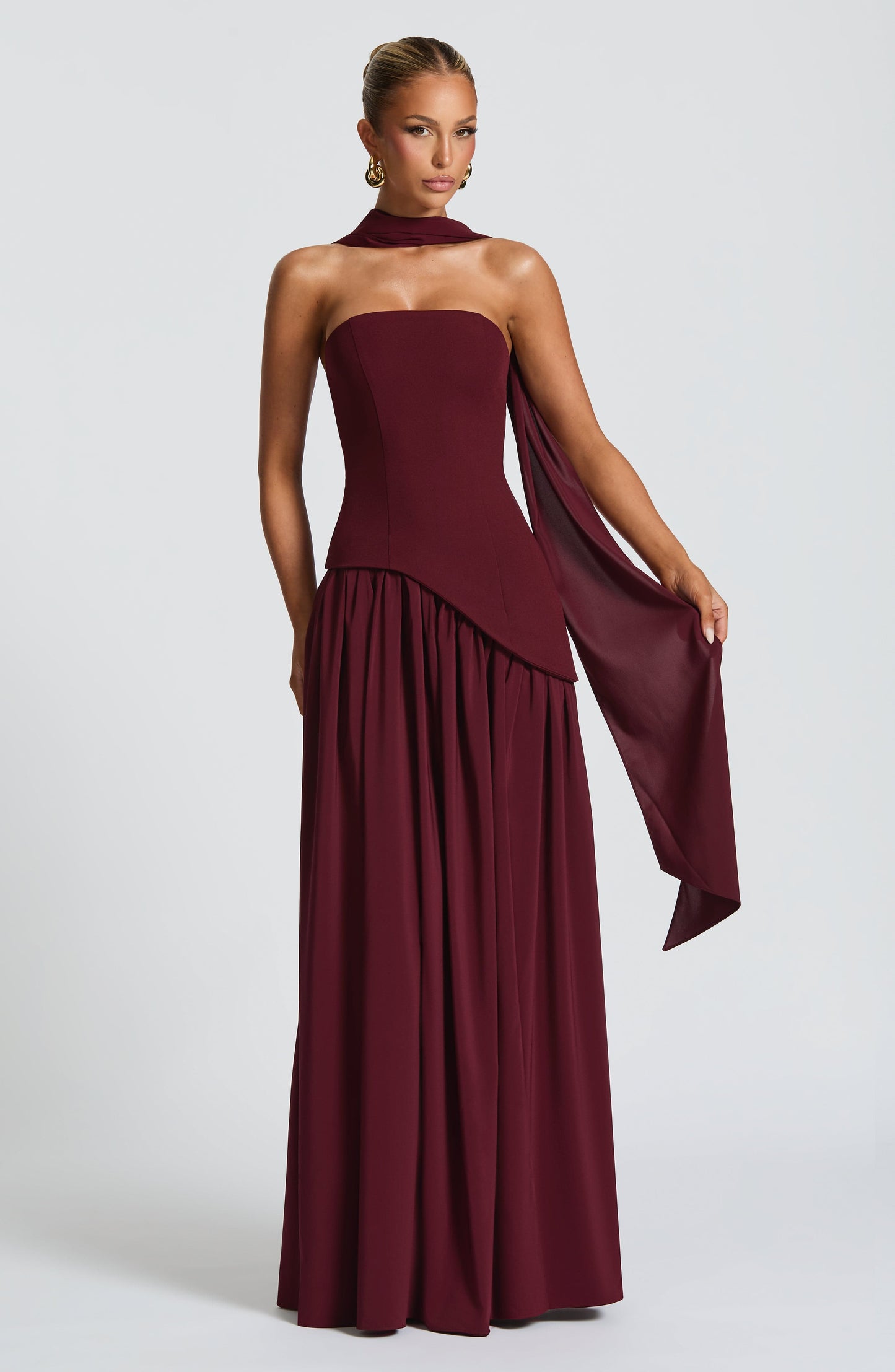 Grace™ | Chic Slit Maxi Dress