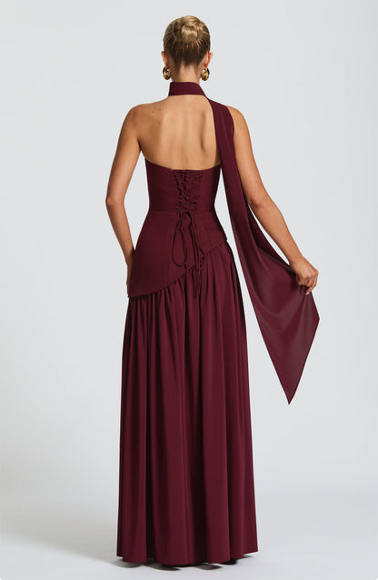 Grace™ | Chic Slit Maxi Dress