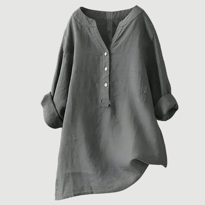Nayeli™ - AIRY AND COMFORTABLE SHIRT WITH BUTTONS