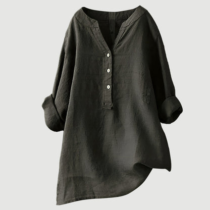 Nayeli™ - AIRY AND COMFORTABLE SHIRT WITH BUTTONS
