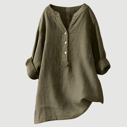 Nayeli™ - AIRY AND COMFORTABLE SHIRT WITH BUTTONS