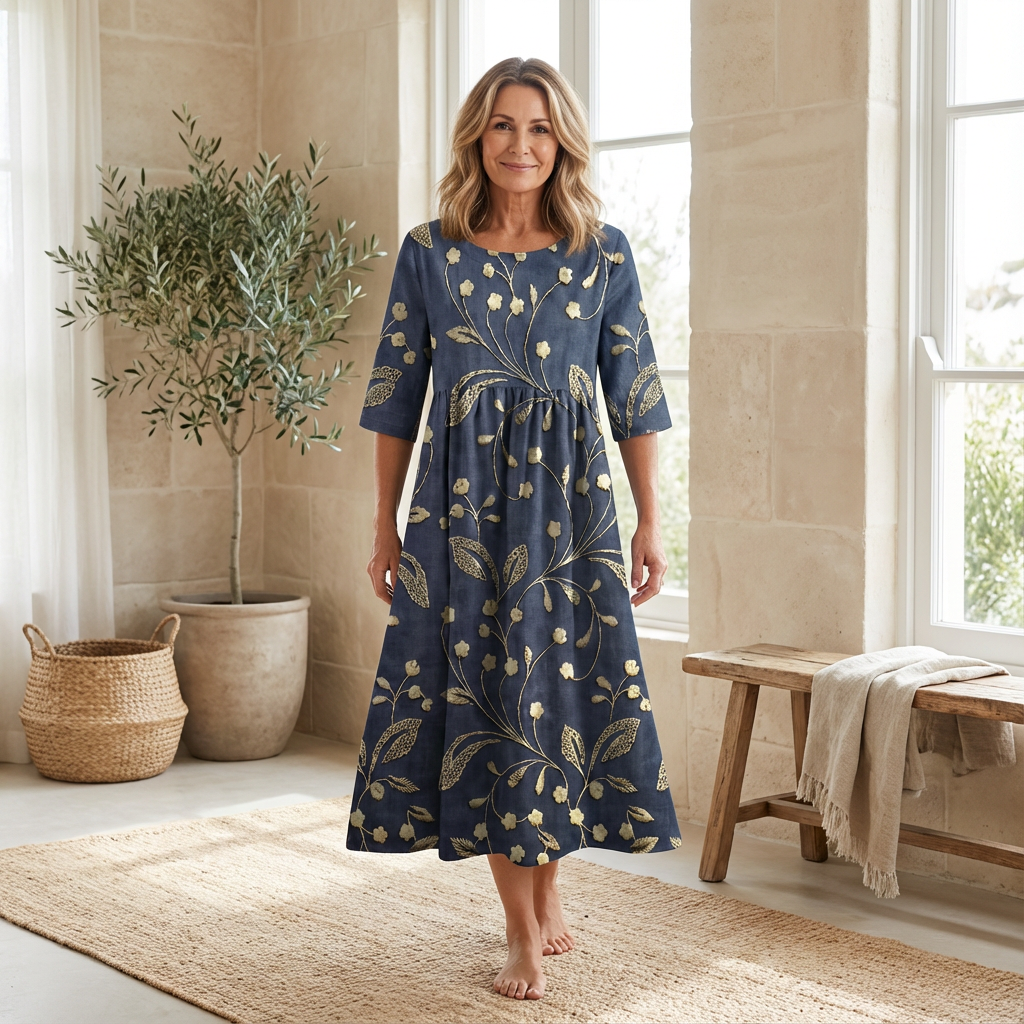 Eliza Relaxed Midi Dress