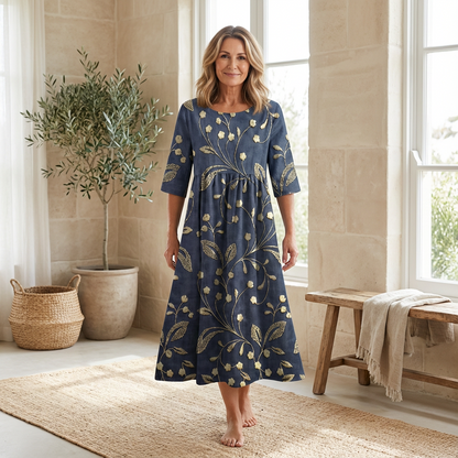 Eliza Relaxed Midi Dress