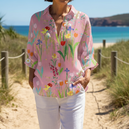 Fiona™  | Spring Garden Blouse