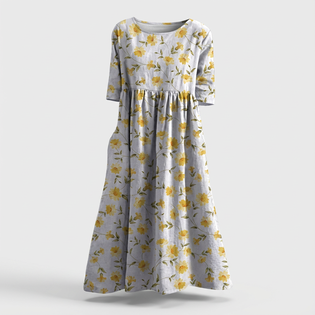 Eliza Relaxed Midi Dress