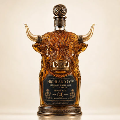 Highland Cow Edition — Whisky Decanter