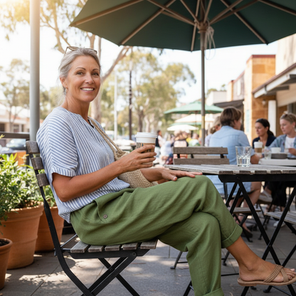 Sharona™ – Relaxed Wide-Leg Pants