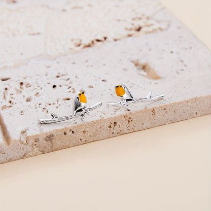 Bird Cartoon Earrings