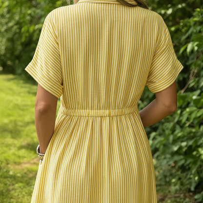 Aurelia™ – Chic Striped Dress