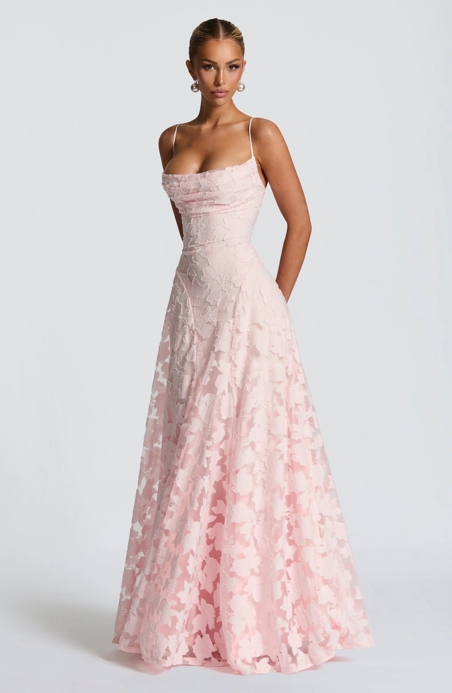 Grace™ | Elegant Lace Corset Maxi Dress