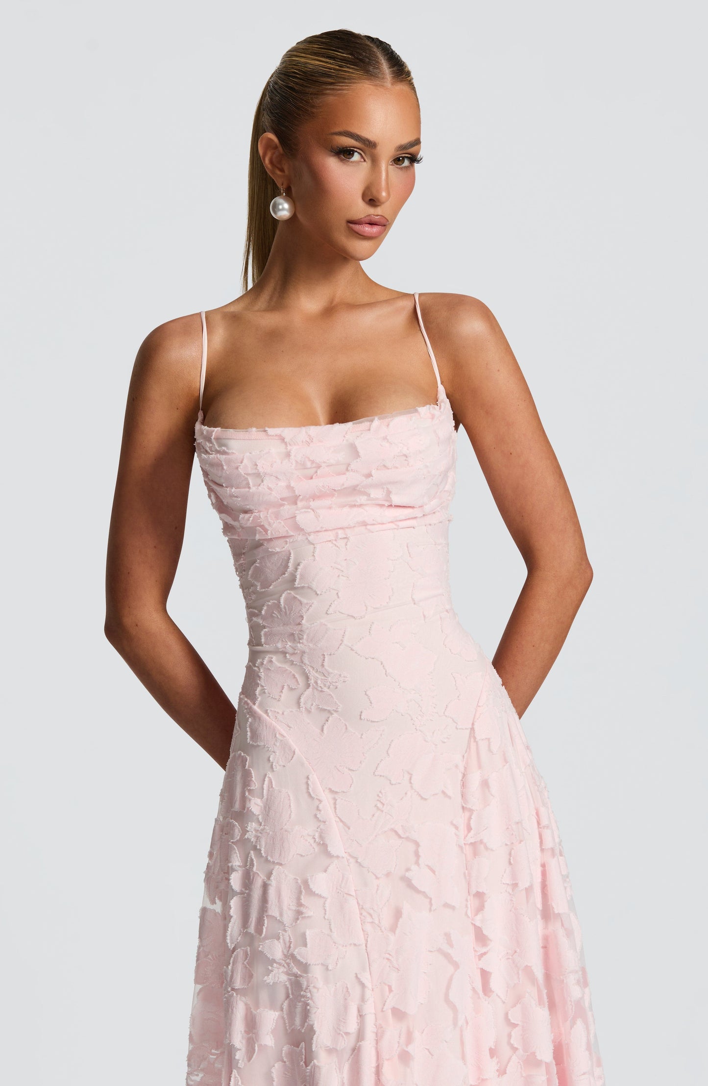 Grace™ | Elegant Lace Corset Maxi Dress