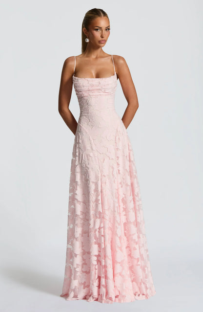 Grace™ | Elegant Lace Corset Maxi Dress