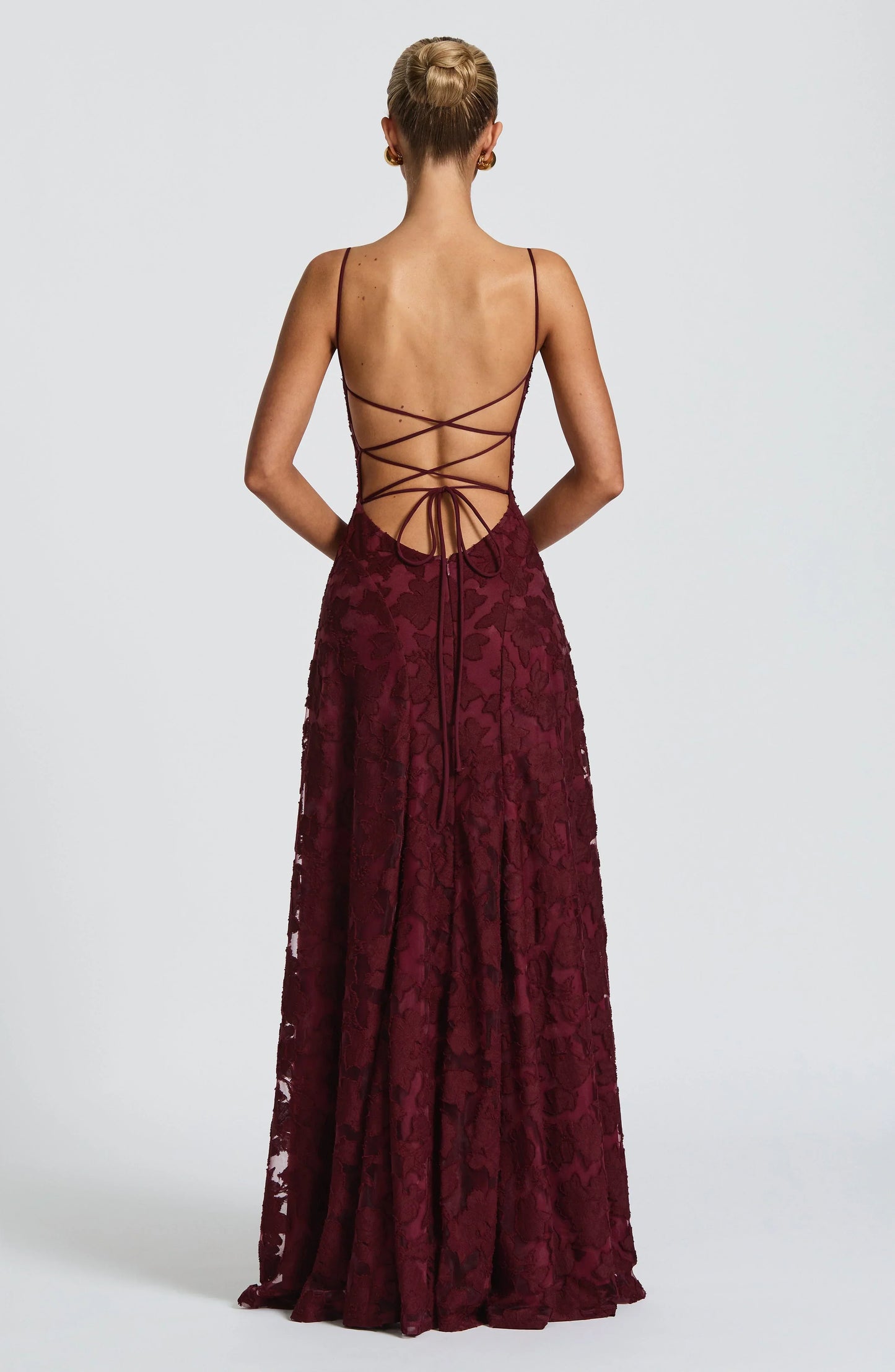 Grace™ | Elegant Lace Corset Maxi Dress