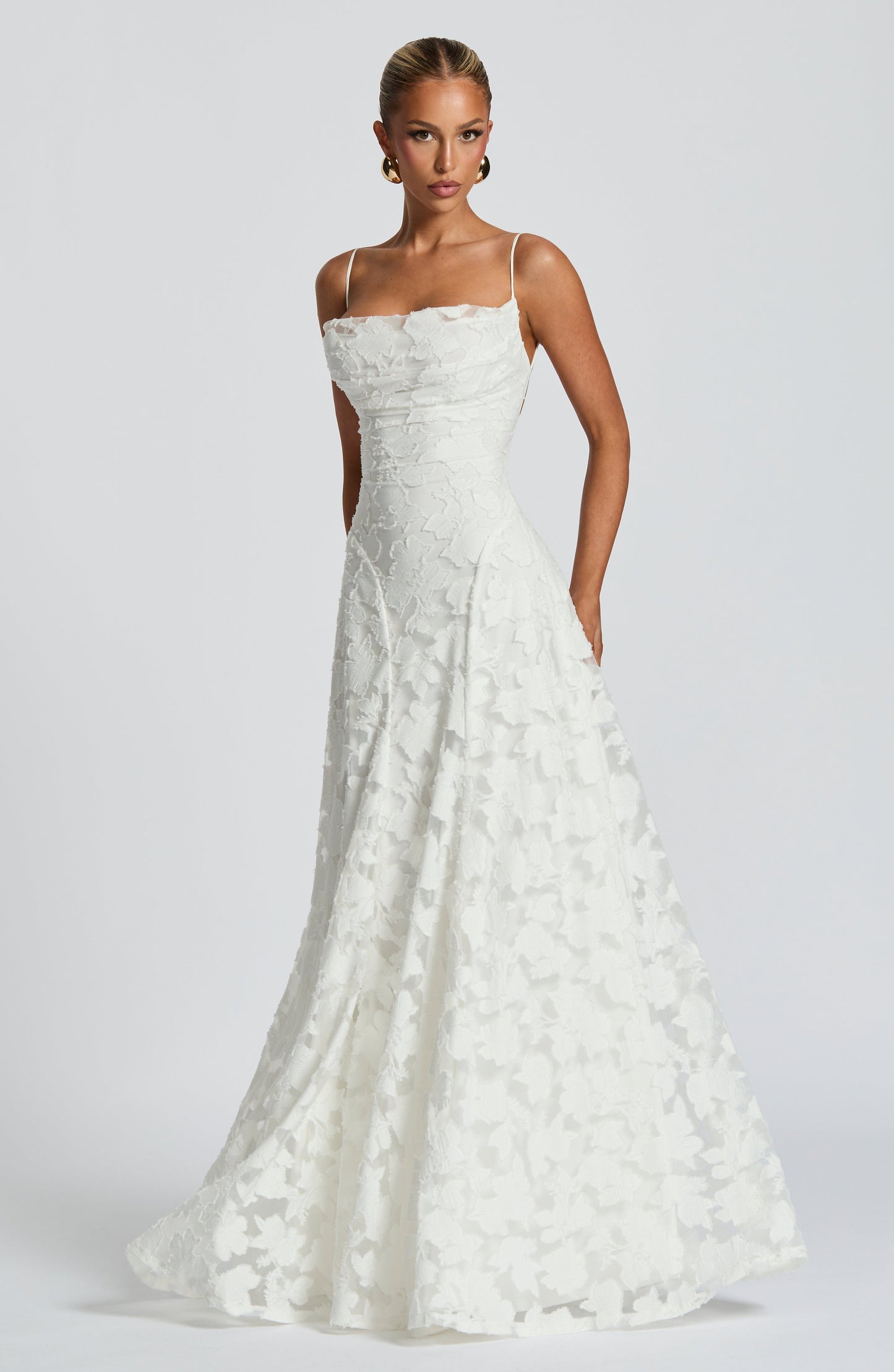 Grace™ | Elegant Lace Corset Maxi Dress