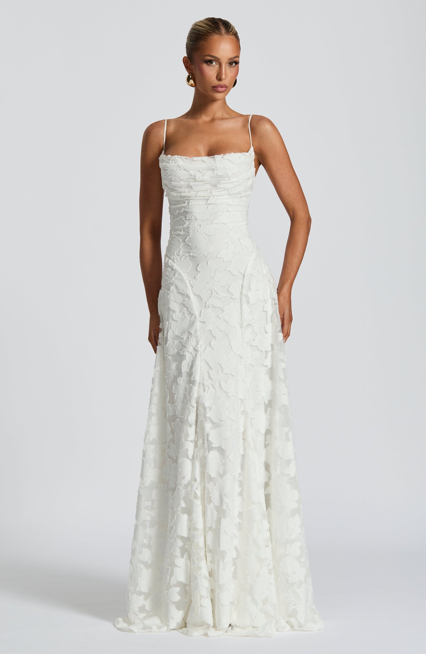 Grace™ | Elegant Lace Corset Maxi Dress