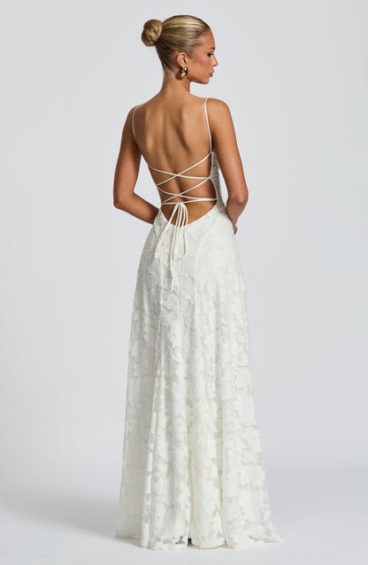 Grace™ | Elegant Lace Corset Maxi Dress