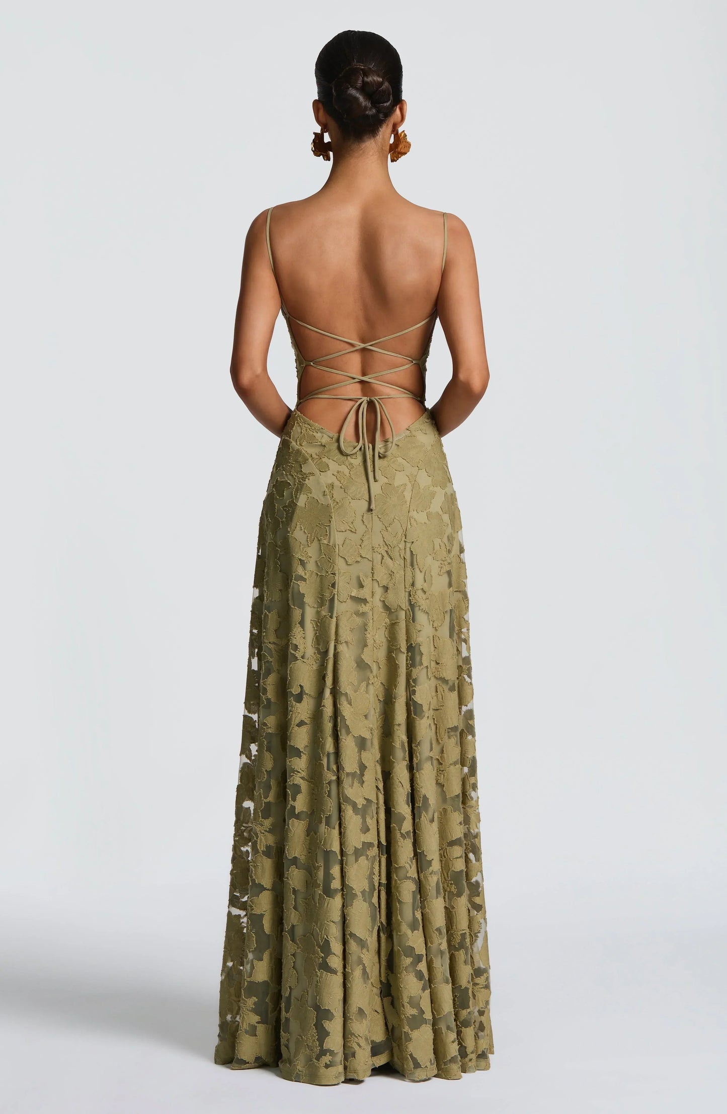 Grace™ | Elegant Lace Corset Maxi Dress