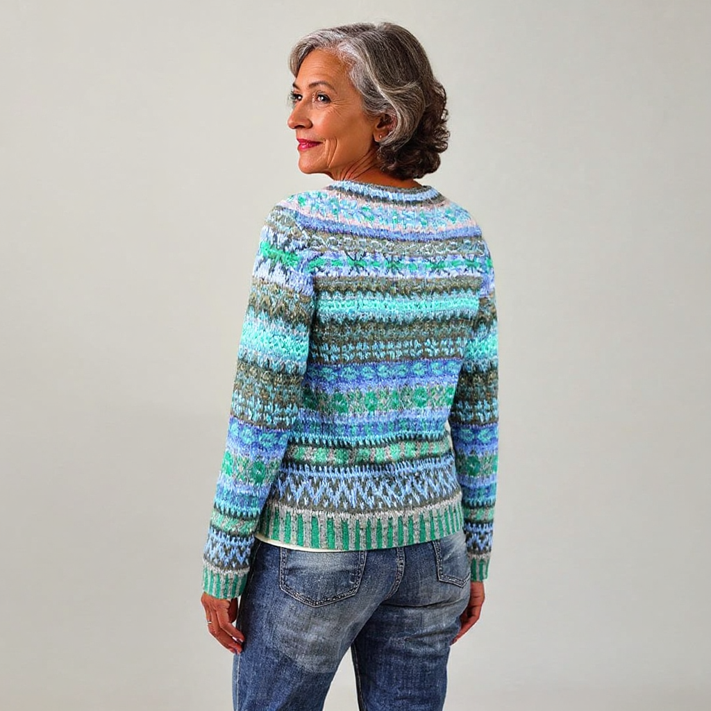Audrey™| Vintage Icelandic Wool Jumper