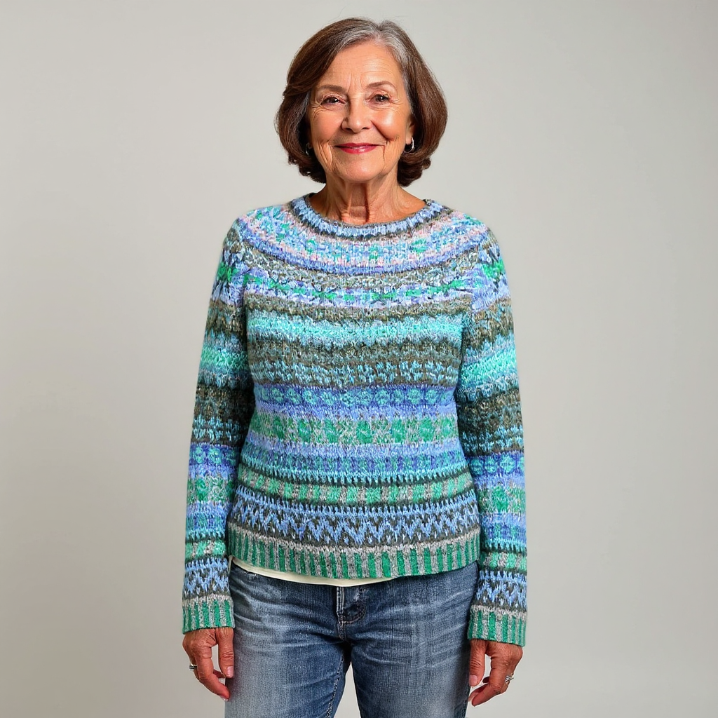 Audrey™| Vintage Icelandic Wool Jumper