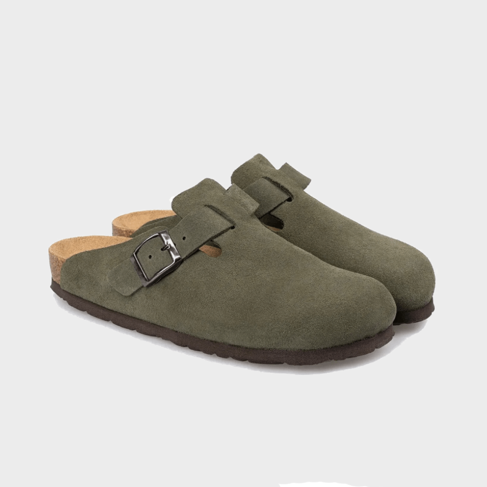 Clogg's™ Suede Slip-On Comfort