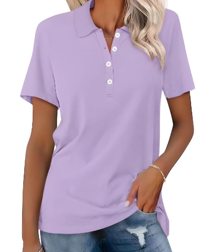 Aksana™ - Comfortable Women's Polo Shirt With Soft Fabric