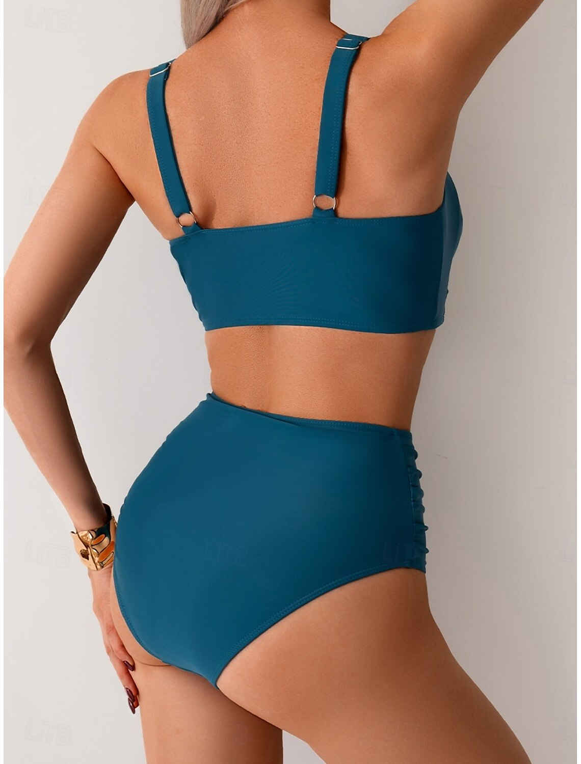 Shirley | Ruched Fabric Bikini