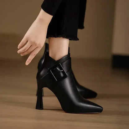 Aveline™ Buckle Heel Boots