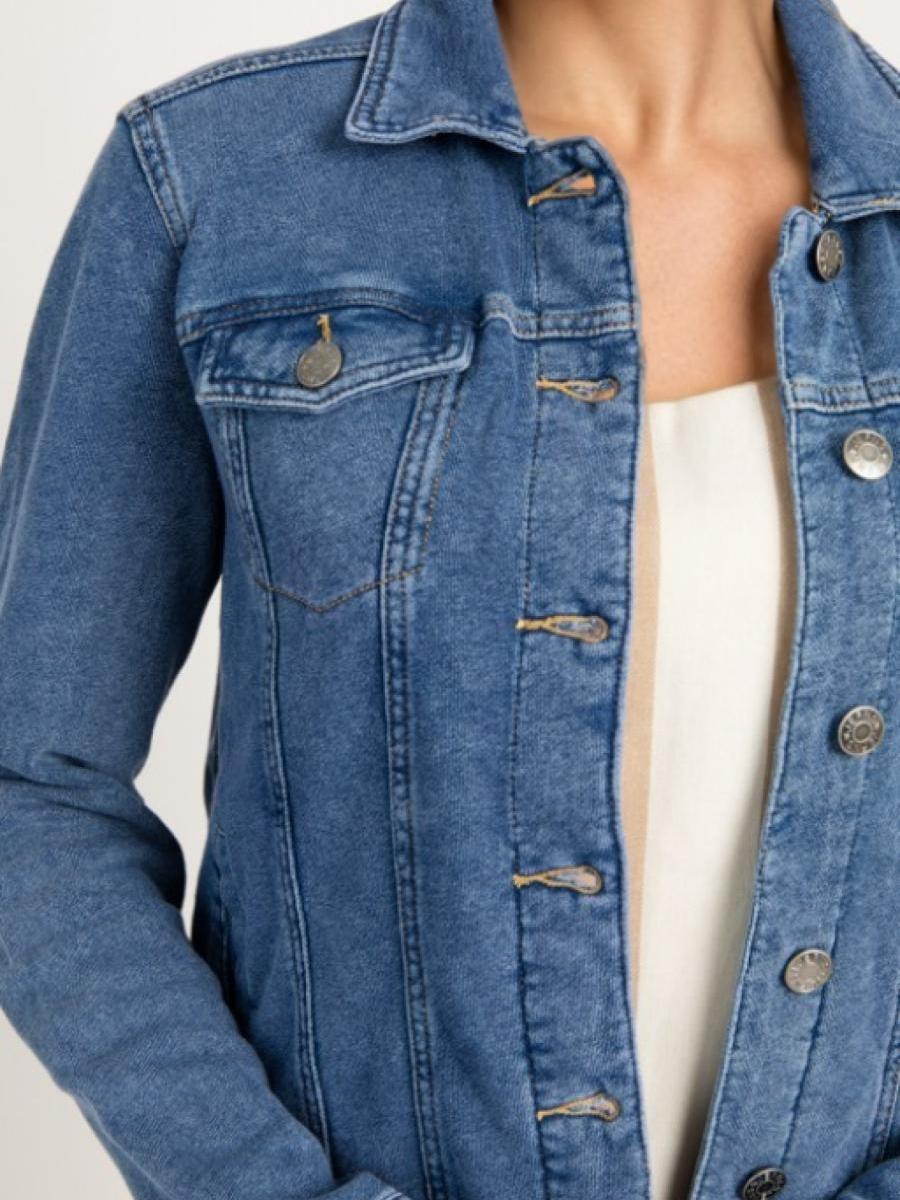Soft Stretch Denim Jacket