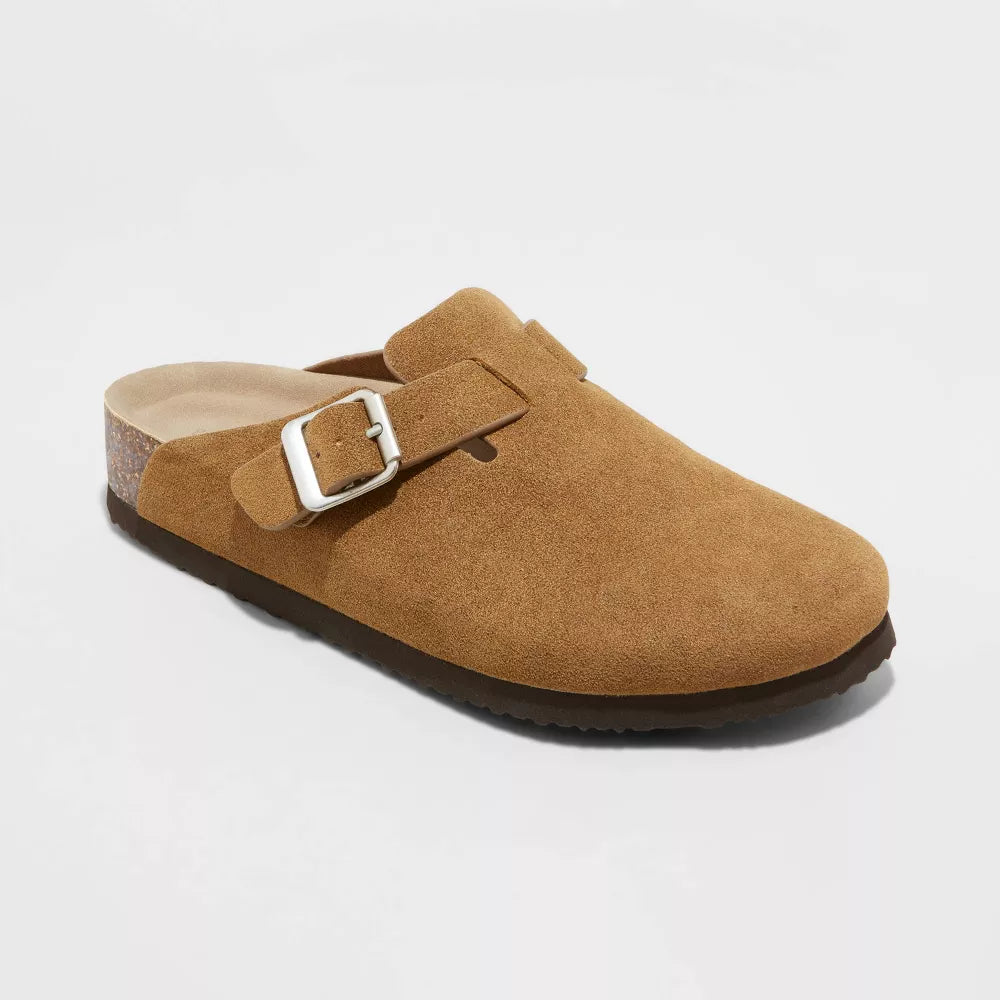 Clogg's™ Suede Slip-On Comfort