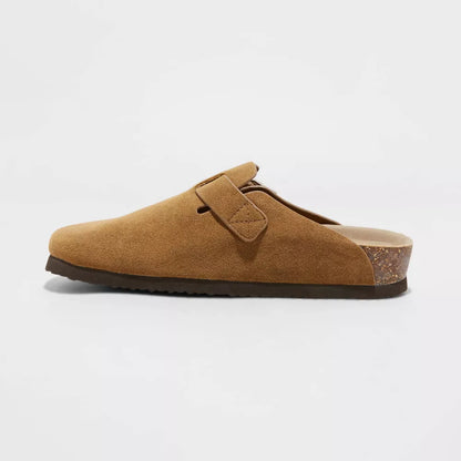 Clogg's™ Suede Slip-On Comfort