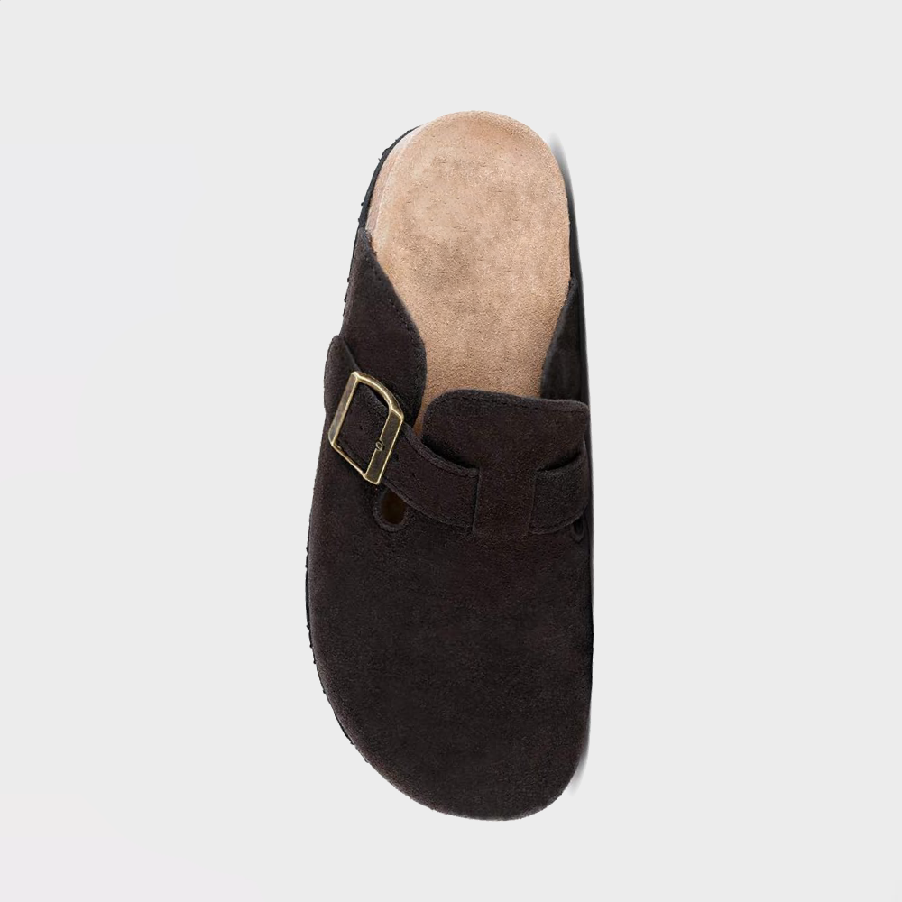 Clogg's™ Suede Slip-On Comfort