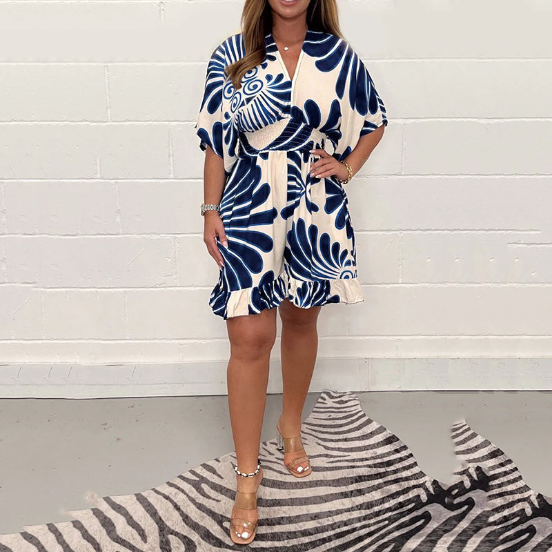 Flora™ – Floral Jumpsuit Dress