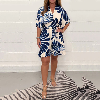 Flora™ – Floral Jumpsuit Dress