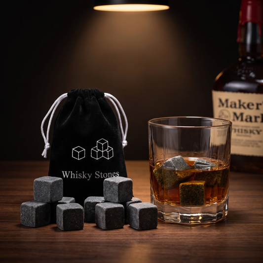 The Emma & Claire Whiskey Stones — Set of 9