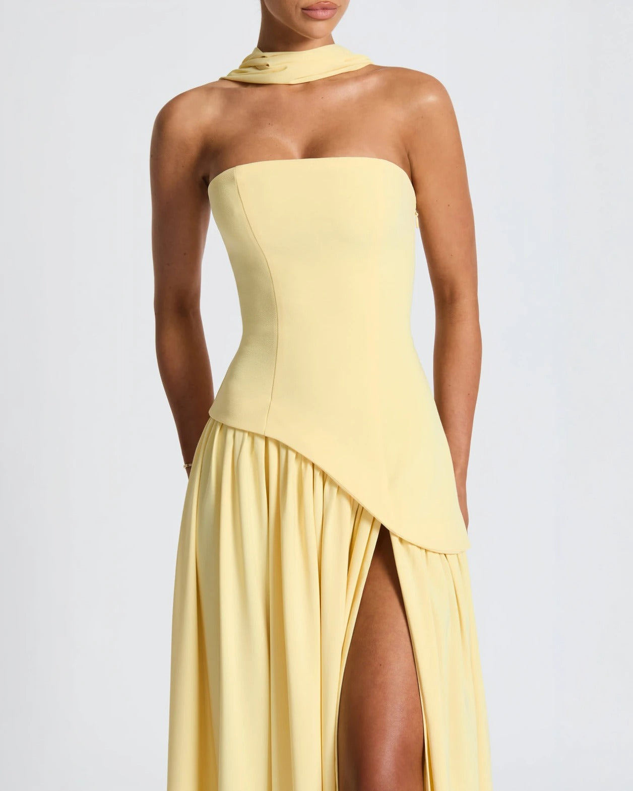 Grace™ | Chic Slit Maxi Dress